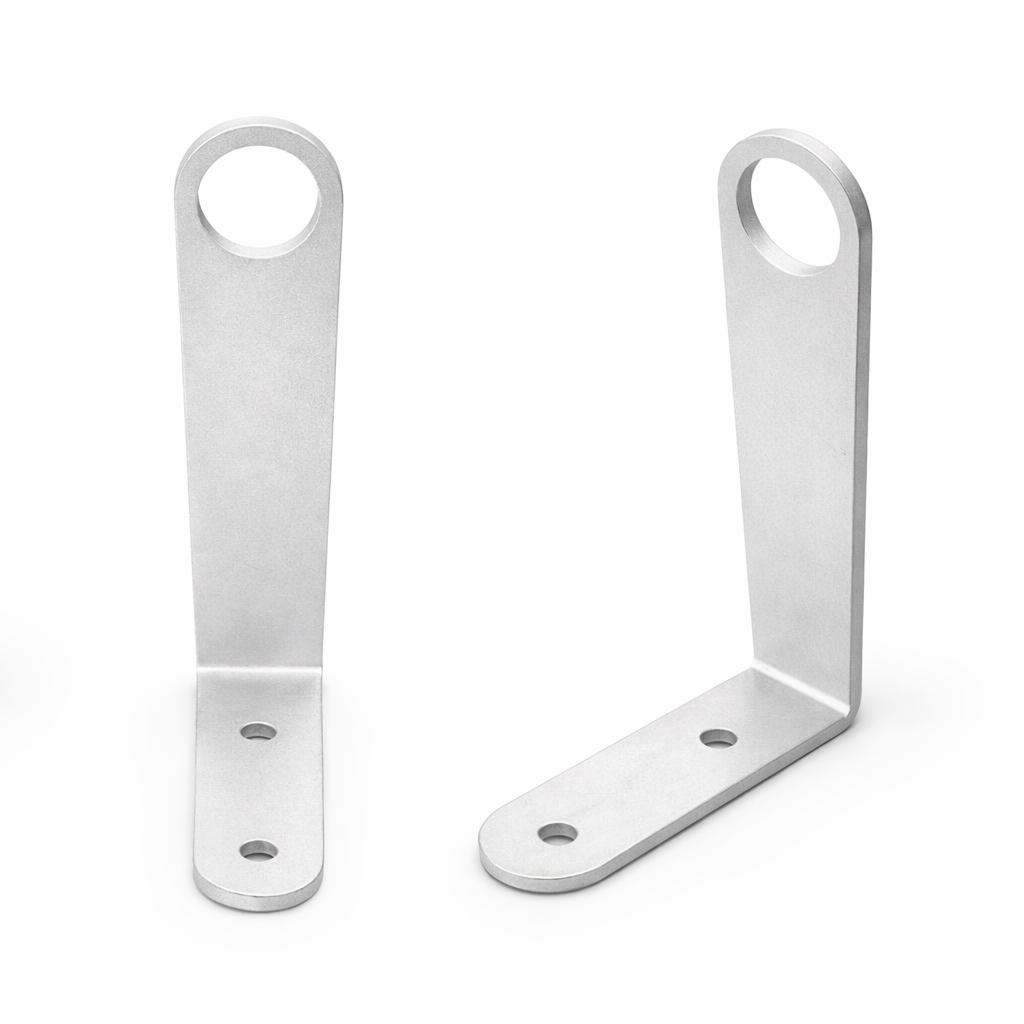 Support Vandgard galvanisé pour mur et clôture – Bavolet acier à 90° diamètre 45mm