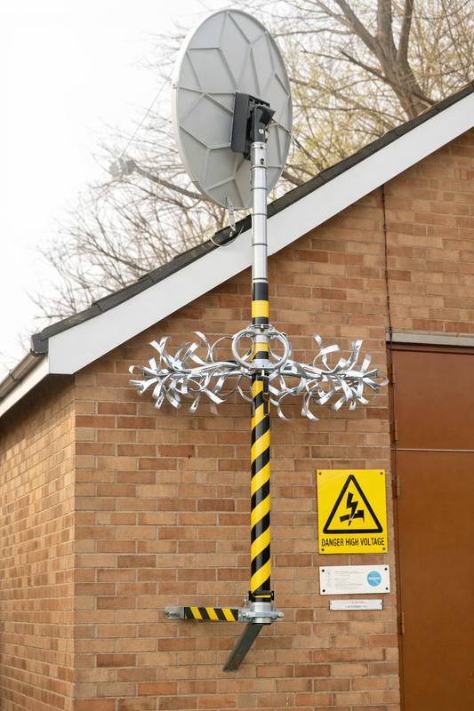 Anti-grimpe pour Mâts et lampadaires