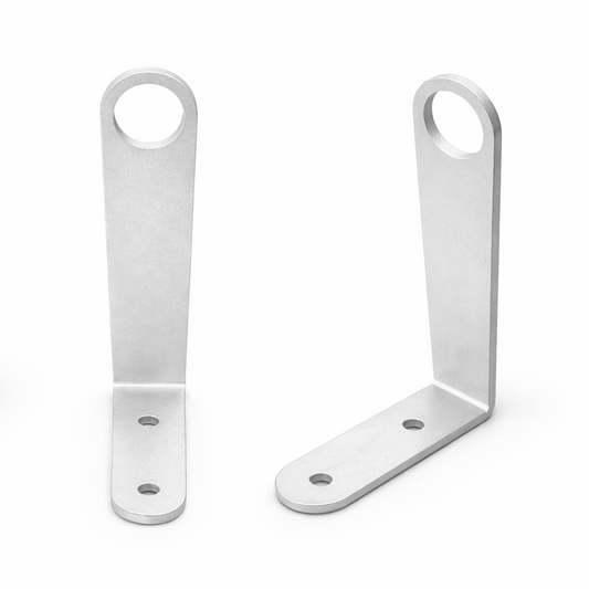 Support Vandgard galvanisé pour mur et clôture – Bavolet acier à 90° diamètre 45mm