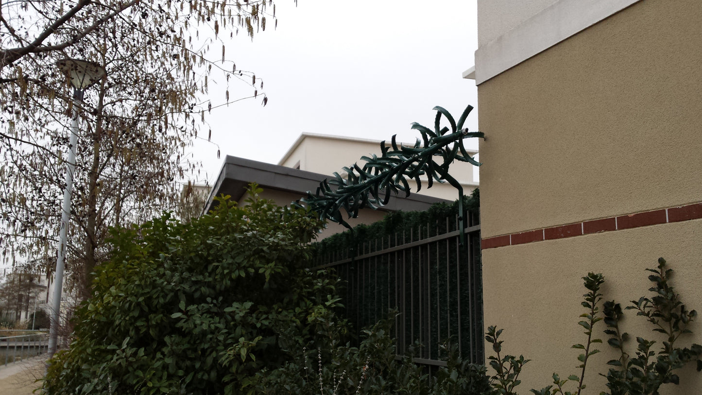 Bordures défensive, Système de protection anti escalade simple et effic